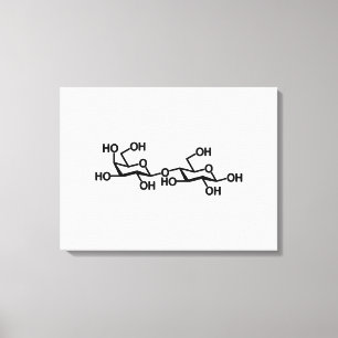 Toile Structure du lait lactose