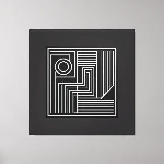 Toile Structured Orbit Lines