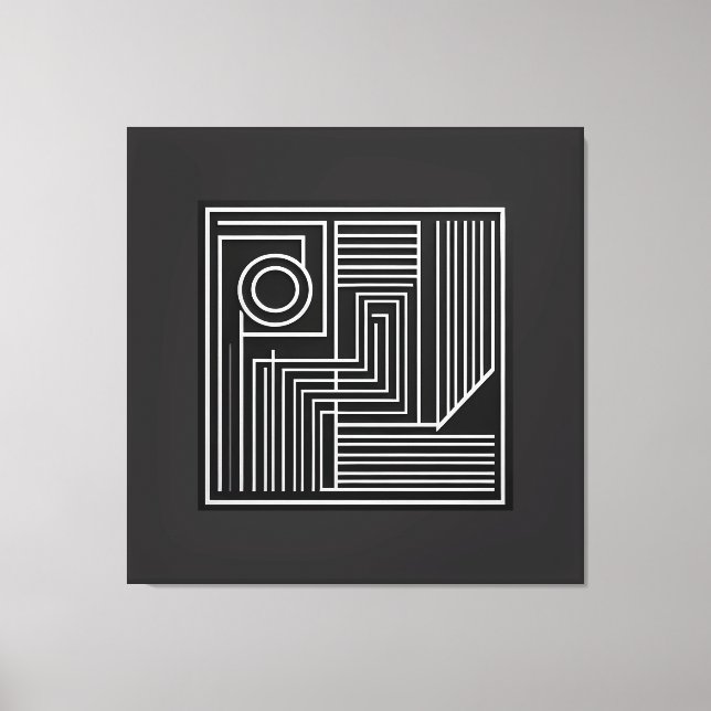 Toile Structured Orbit Lines (Recto)