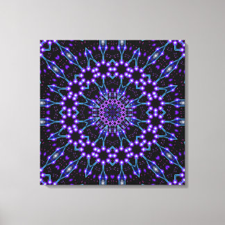 Toile Structures lumineuses Mandala