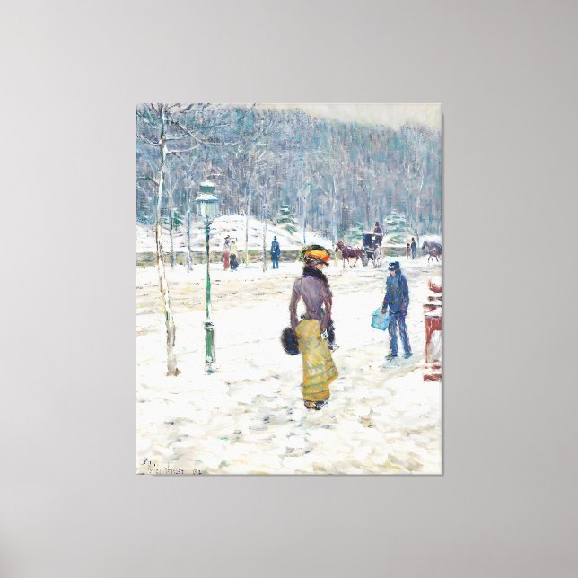 Toile style artistique de Childe Hassam (Recto)