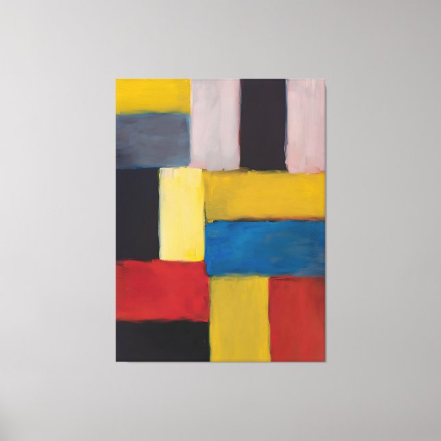 Toile style artistique de Mark Rothko (Recto)