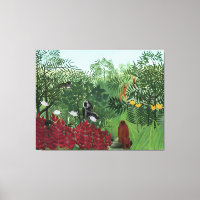 style artistique d'Henri Rousseau