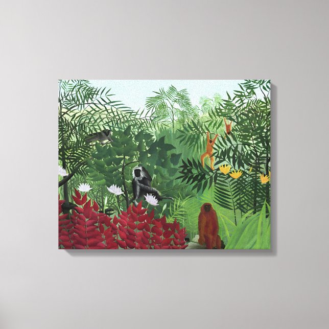 Toile style artistique d'Henri Rousseau (Recto)