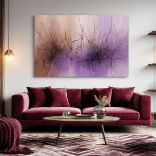 Toile Sublime Réseaux la Danse des Lignes 