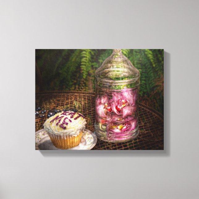 Toile Sucré - Cupcake - Mangez Moi (Recto)