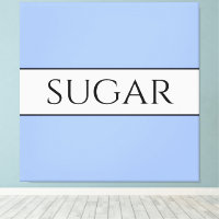 SUCRE Rétro Bleu Bleu Plutôt Bleu Blancs