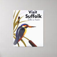 Suffolk Angleterre Vintage voyage Art
