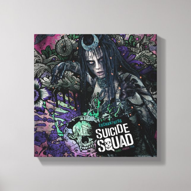 Toile Suicide Squad | Enchantress Character Graffiti (Recto)