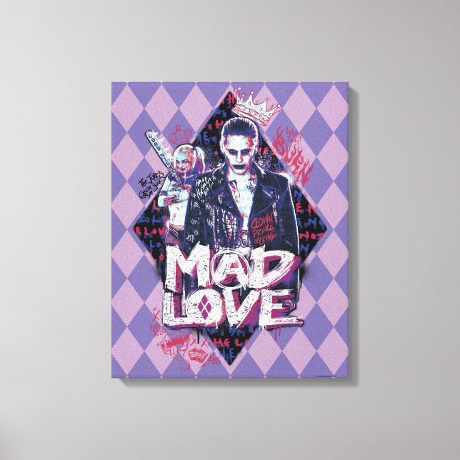 Toile Suicide Squad | Mad Love (Recto)
