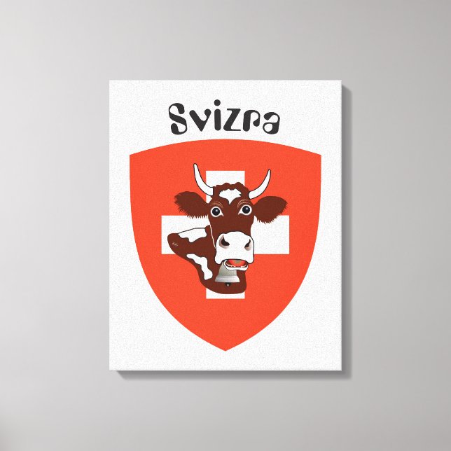 Toile Suisse Svizzera (Recto)