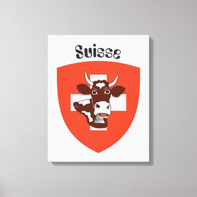Toile Suisse Svizzera (Recto)