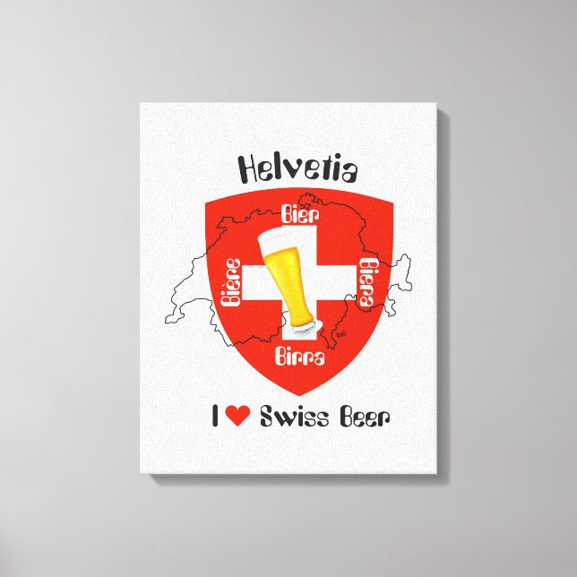 Toile Suisse Svizzera (Recto)