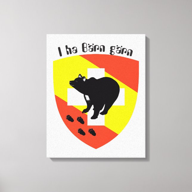 Toile Suisse Switzerland (Recto)