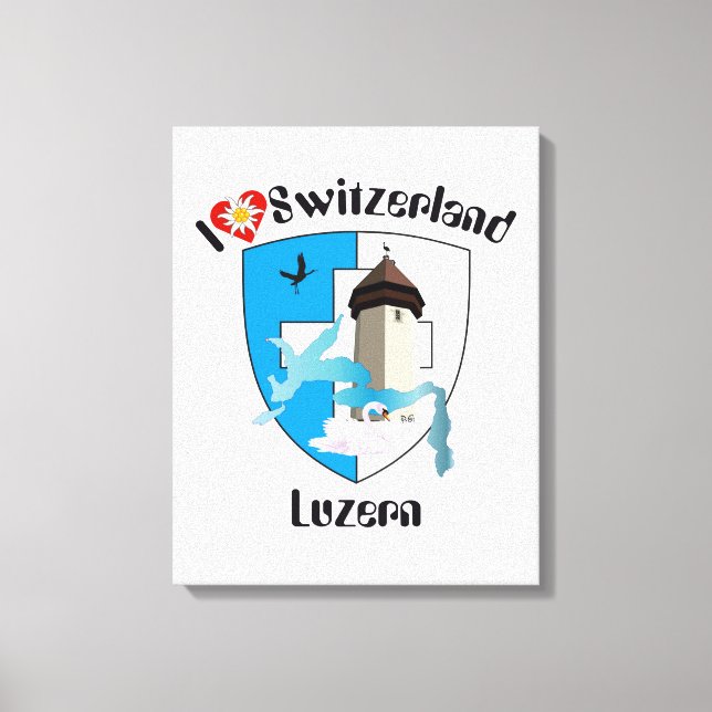 Toile Suisse Switzerland (Recto)