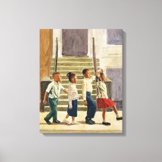 Toile Suivez-moi 1995 (Recto)