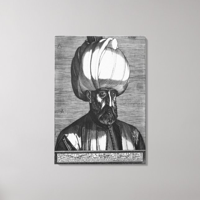 Toile Suleiman le Magnifique (Recto)