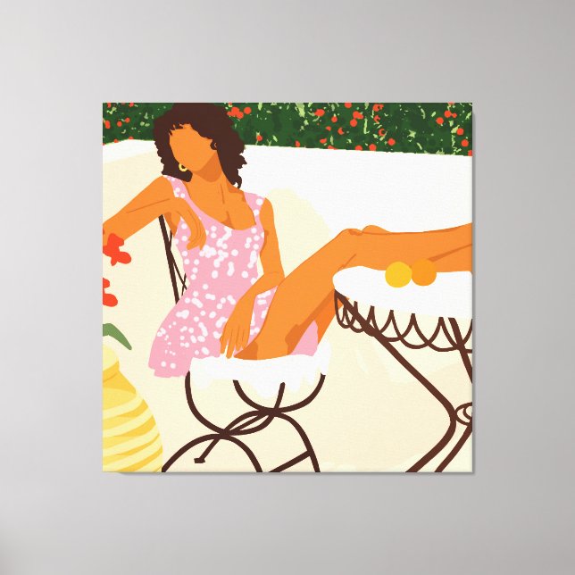 Toile Summer Daydream (Recto)
