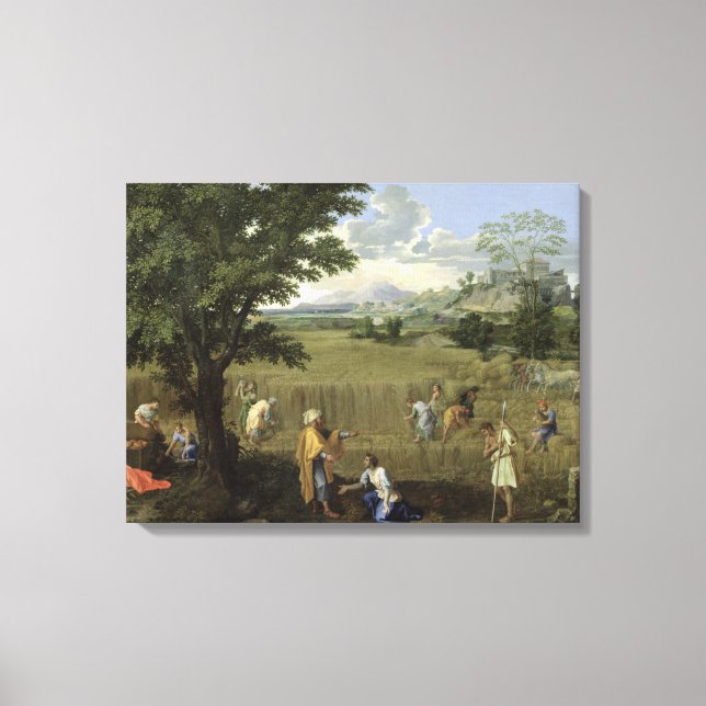 Toile Summer, Ruth et Boaz, 1660-64 (Recto)