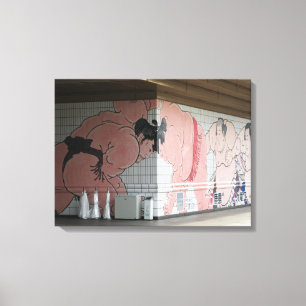 Toile Sumo Mural Art