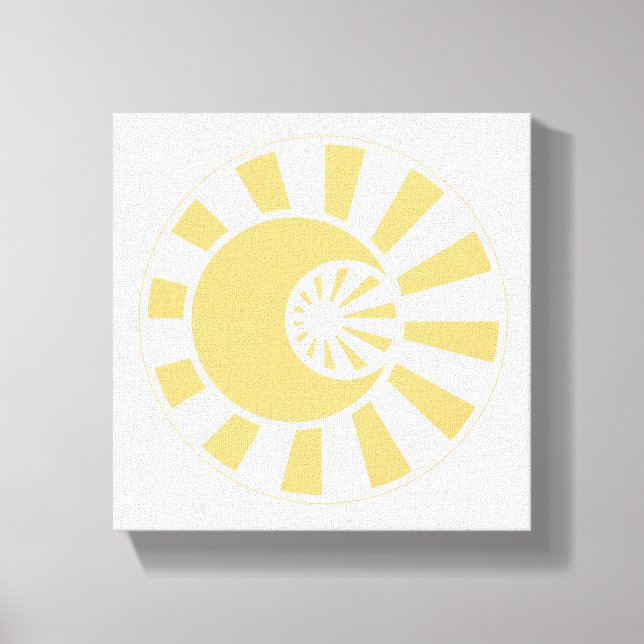 Toile Sun and Moon (Recto)