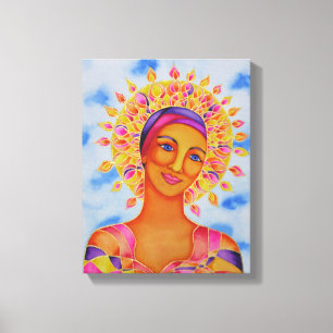 Toile Sun Goddess par Rita Loyd