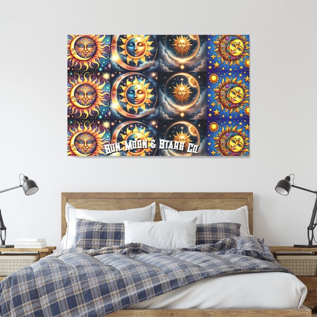 Toile Sun, Moon & Star Co. (Insitu(Chambre))