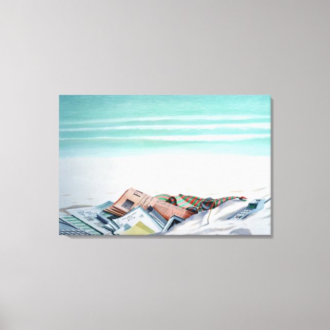 Toile Sun Sand et Money III (Recto)