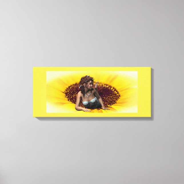 Toile Sunflower Princess (Recto)