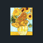 Toile Sunflowers - Vincent Willem van Gogh<br><div class="desc">Sunflowers - Vincent Willem van Gogh</div>
