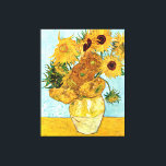 Toile Sunflowers - Vincent Willem van Gogh<br><div class="desc">Sunflowers - Vincent Willem van Gogh</div>