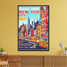 Sunny NYC Adventure | Illustration de style des an