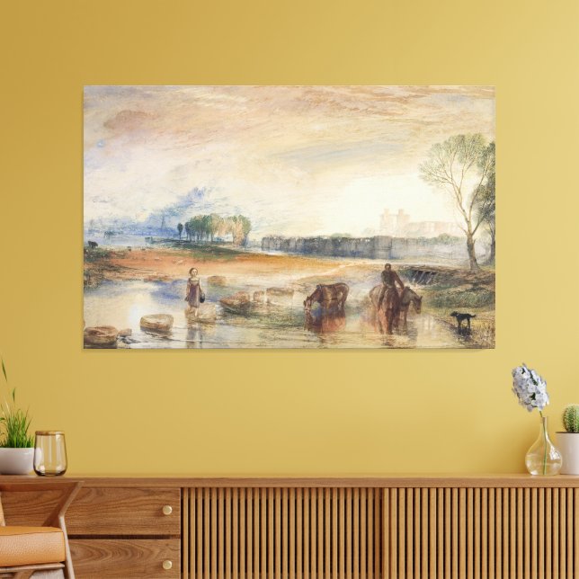 Toile Sunset and Moonrise (Insitu(Salon))