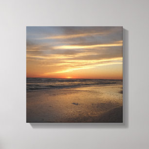 Toile Sunset de la plage de Siesta Key