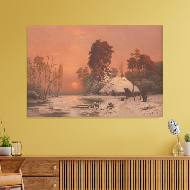 Toile  Sunset in winter  (Insitu(Salon))