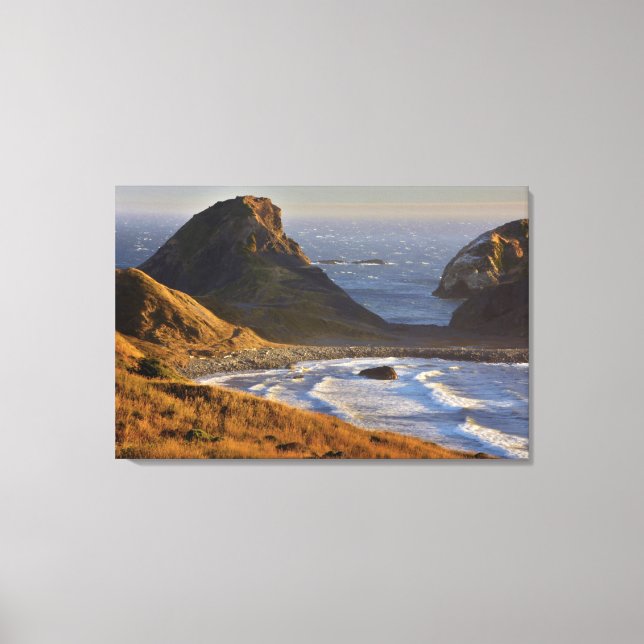 Toile Sunset, Sea Stacks, Sisters, Oregon Coast (Recto)