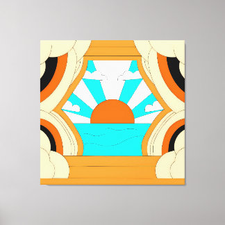 Toile Sunset Serenity Canvas - Stunning Art Print