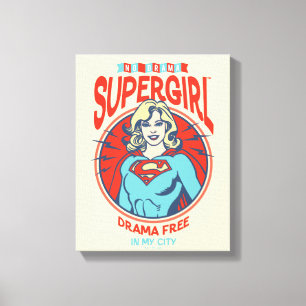 Toile Supergirl Drame Gratuit Dans Ma Ville