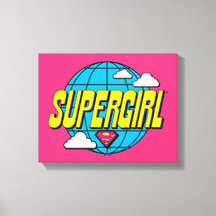 Toile Supergirl Graphique Pop Global
