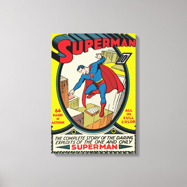 Toile Superman (histoire complète) (Recto)