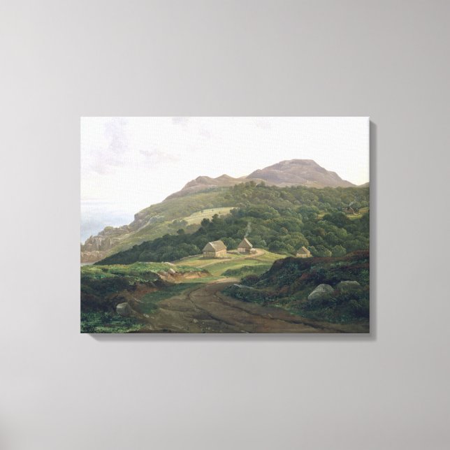 Toile Sur la côte suédoise, 1828 (Recto)