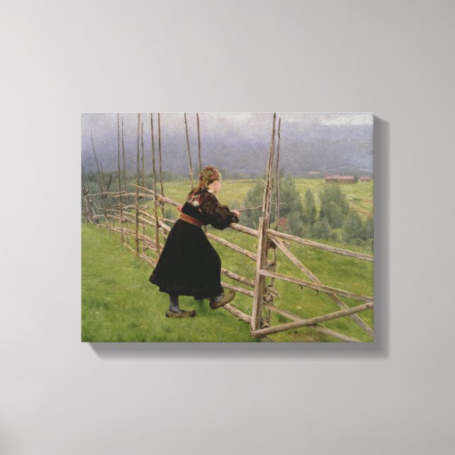 Toile Sur la plaine (Recto)