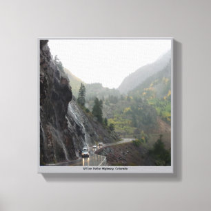 Toile Sur le bord - Million Dollar Highway Colorado