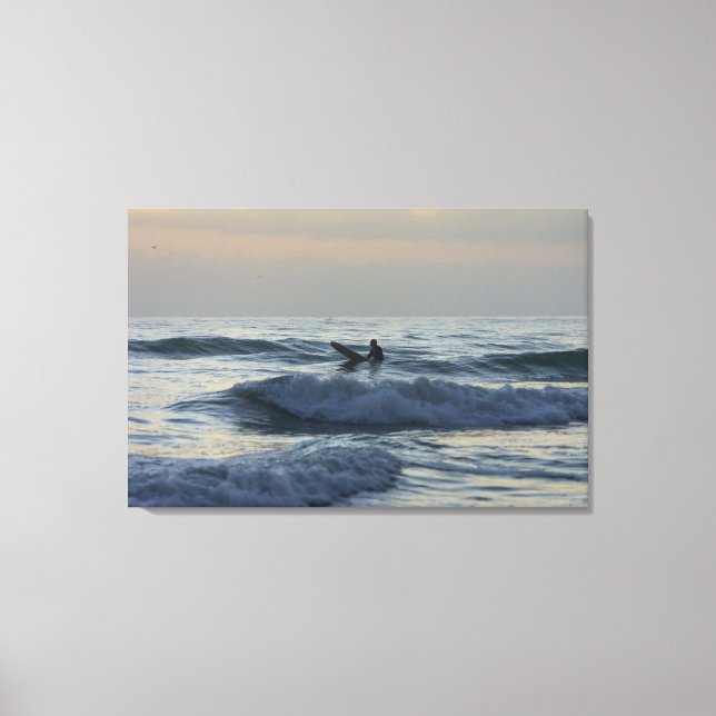 Toile Surfer attend (Recto)