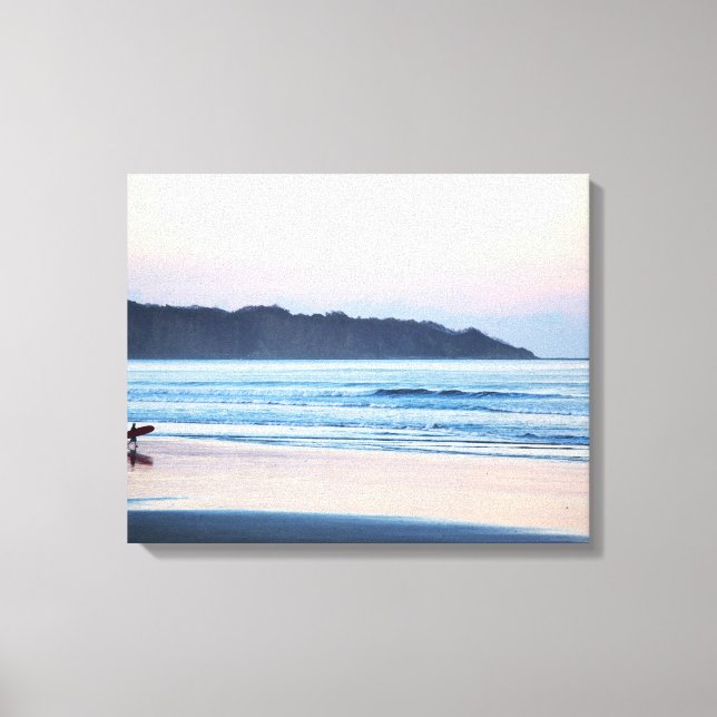 Toile Surfez pour attraper les dernières vagues du Costa (Recto)