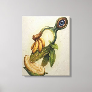 Toile surréaliste Ojo de banana