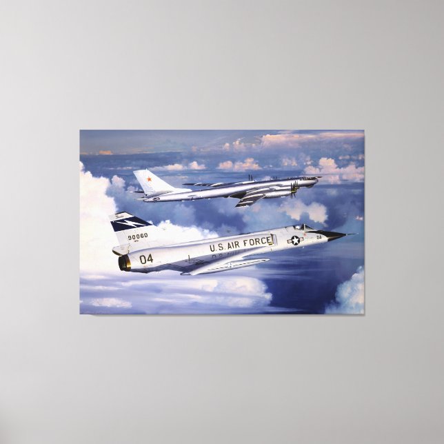 Toile Surveiller le ciel des Amériques William S Phillip (Recto)