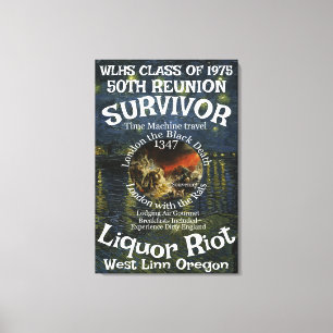 Toile Survivor WLHS 50ÈME RÉUNION CLASSE 1975
