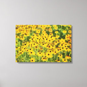 Toile Susans observé par noir a enveloppé la copie d'art