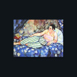 Toile SUZANNE VALADON - La chambre bleue 1923<br><div class="desc">SUZANNE VALADON - La chambre bleue 1923 Huile sur toile ; reproduction</div>